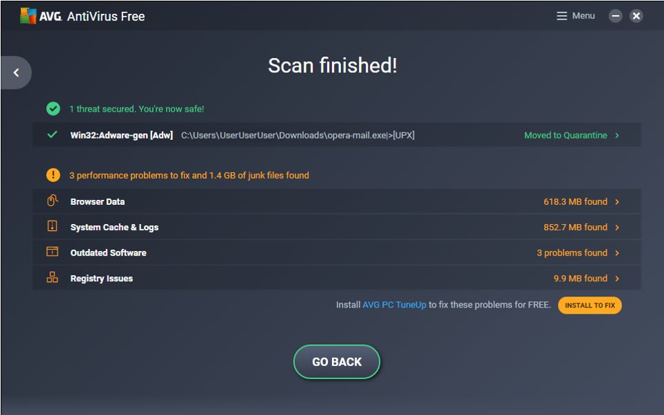 AVG AntiVirus FREE